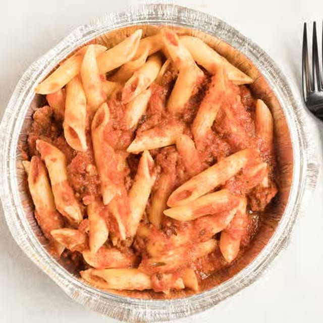 Baked Mostaccioli.
