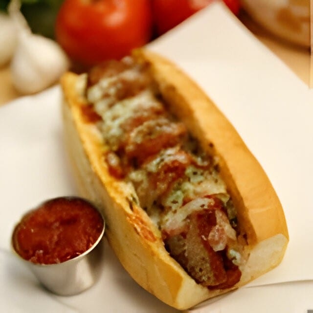 Meatball Sandwich.