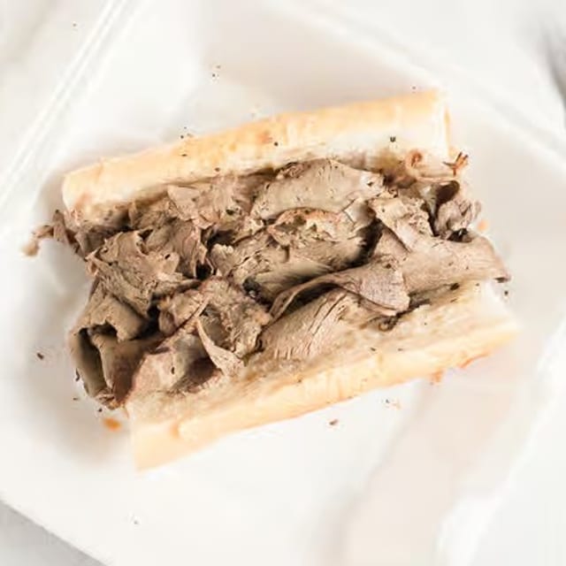 Italian Roast Beef Sandwich.