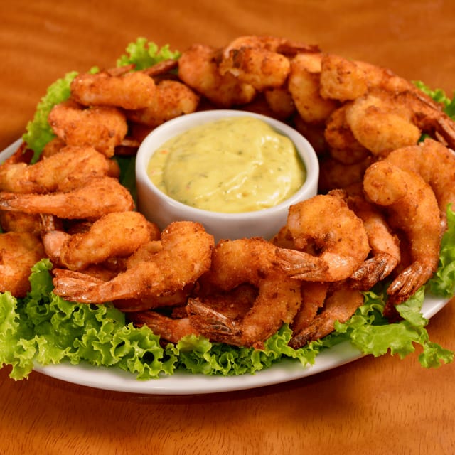 Breaded Shrimp Dinner.
